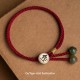 925 Silver Chinese Zodiac Bodhi Seed Protection Bracelet 925 Silver Chinese Zodiac Bodhi Seed Protection Bracelet