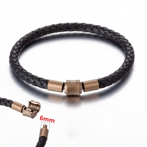 Vintage Leather Rope Luck Braid Bracelet