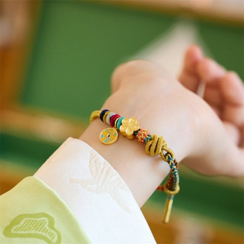 Year of the Dragon Koi Fish Mahjong Luck Bracelet Year of the Dragon Koi Fish Mahjong Luck Bracelet