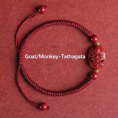 Zodiac Buddha Cinnabar Evil Spirits Bracelet Zodiac Buddha Cinnabar Evil Spirits Bracelet
