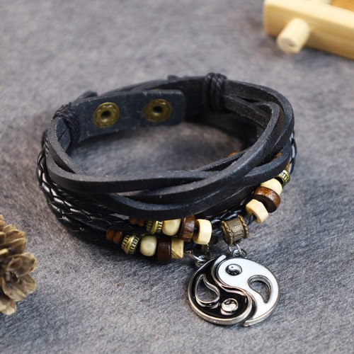 Yin Yang Pendant Couple Balance Bracelet Yin Yang Pendant Couple Balance Bracelet