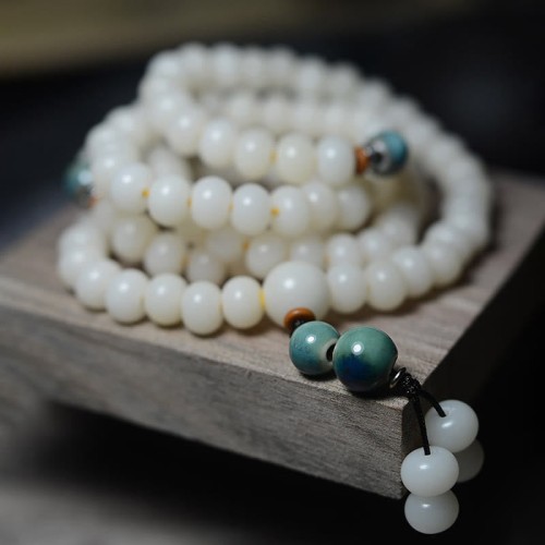 108 Mala Beads Bodhi Seed Evil Spirits Bracelet