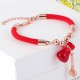 Wealth Attractor Red Agate Red Rope Bracelet Wealth Attractor Red Agate Red Rope Bracelet