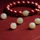 Cinnabar Jade Healing Charm Bracelet