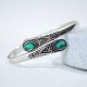 Zircon Water Drop Healing Cuff Bracelet Zircon Water Drop Healing Cuff Bracelet