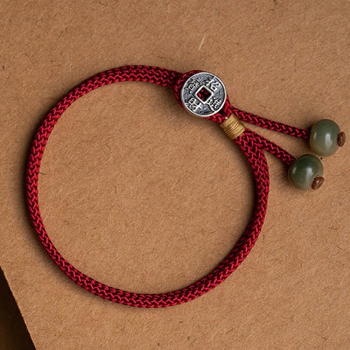 925 Silver Chinese Zodiac Bodhi Seed Protection Bracelet 925 Silver Chinese Zodiac Bodhi Seed Protection Bracelet