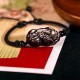 Obsidian Amethyst Citrine PiXiu Wealth Bracelet