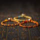 "May You Be Good Fortune" Multicolored Bracelet