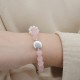 925 Silver Amethyst Aquamarine Cat's Eye Healing Bracelet 925 Silver Amethyst Aquamarine Cat's Eye Healing Bracelet
