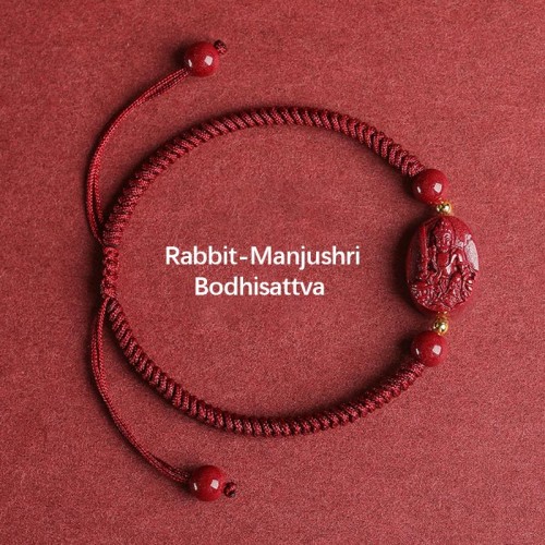 Zodiac Buddha Cinnabar Evil Spirits Bracelet Zodiac Buddha Cinnabar Evil Spirits Bracelet