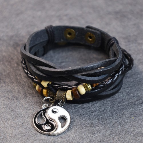 Yin Yang Pendant Couple Balance Bracelet Yin Yang Pendant Couple Balance Bracelet