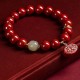 Cinnabar Jade Healing Charm Bracelet