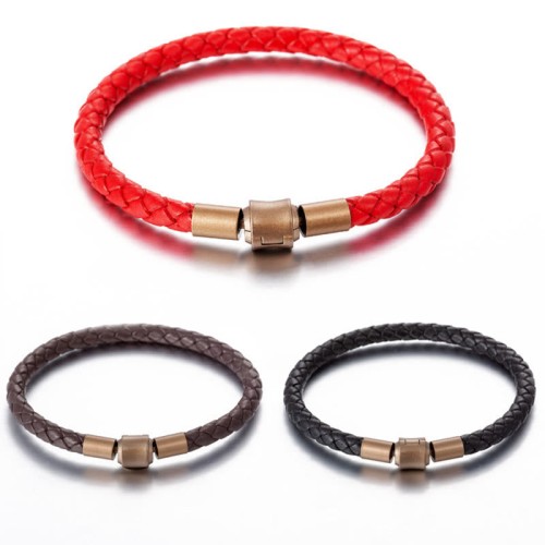 Vintage Leather Rope Luck Braid Bracelet