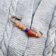 Bodhi Seed Agate Calm Harmony Brooch