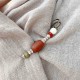 Bodhi Seed Agate Calm Harmony Brooch