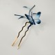 Handmade Velvet Mulberry Silk Butterfly Brooch & Hairpin Handmade Velvet Mulberry Silk Butterfly Brooch & Hairpin