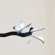 Handmade Velvet Mulberry Silk Butterfly Brooch & Hairpin Handmade Velvet Mulberry Silk Butterfly Brooch & Hairpin
