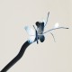 Handmade Velvet Mulberry Silk Butterfly Brooch & Hairpin Handmade Velvet Mulberry Silk Butterfly Brooch & Hairpin