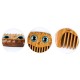 Simple Cat Pattern Green Sandalwood Portable Comb