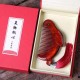 Small Leaf Sandalwood Bunny Comb with Gift Box