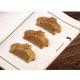 Green Sandalwood Flower Engraved Soothing Comb