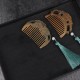 Green Sandalwood Fox Peony Lotus Engraved Comb Green Sandalwood Fox Peony Lotus Engraved Comb