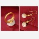 925 Sterling Silver Hetian Jade Lotus Luck Jewelry Set 925 Sterling Silver Hetian Jade Lotus Luck Jewelry Set
