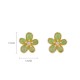 925 Sterling Silver Hetian Jade Abundance Luck Earrings 925 Sterling Silver Hetian Jade Abundance Luck Earrings