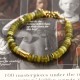 Gilded Cyan Jade Success Healing Bracelet