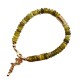 Gilded Cyan Jade Success Healing Bracelet