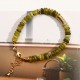 Gilded Cyan Jade Success Healing Bracelet