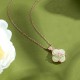 925 Sterling Silver Magnolia Butterfly Hetian Jade Blessing Jewelry Set 925 Sterling Silver Magnolia Butterfly Hetian Jade Blessing Jewelry Set