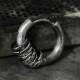925 Sterling Silver Hand-hammered Protection Earrings 925 Sterling Silver Hand-hammered Protection Earrings