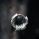 925 Sterling Silver Hand-hammered Protection Earrings 925 Sterling Silver Hand-hammered Protection Earrings