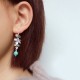 925 Silver Turquoise Lazurite Serenity Protection Earrings