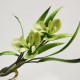Velvet Mulberry Silk Green Leaf Brooch Hairpin