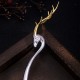 925 Silver Deer Antler Protection Hairpin 925 Silver Deer Antler Protection Hairpin