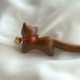Cat-shaped Sandalwood Hairpin Cat-shaped Sandalwood Hairpin
