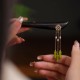Peridot Ebony Wood Love Tassels Hairpin