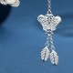 Plum Blossom Butterfly Freedom Tassel Hairpin