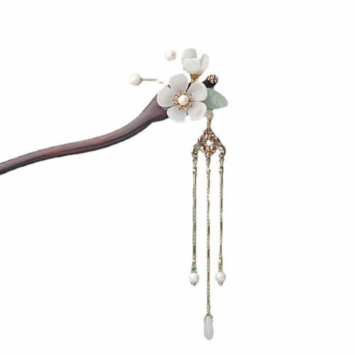 Ebony Flower Blessing Hairpin Ebony Flower Blessing Hairpin