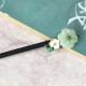 Green Aventurine Flower Agate Hairpin