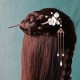 Ebony Flower Blessing Hairpin Ebony Flower Blessing Hairpin