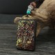 Tibetan God of Wealth Tree Ebony Peace Pendant