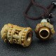 Tibet Green Sandalwood Om Mani Padme Hum Necklace