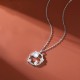 925 Silver Year of the Rabbit Moonstone Necklace