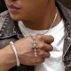 Tibetan Om Mani Padme Hum Prayer Wheel Lotus Necklace Tibetan Om Mani Padme Hum Prayer Wheel Lotus Necklace