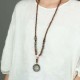 Tibetan Om Mani Padme Hum Prayer Wheel Necklace Tibetan Om Mani Padme Hum Prayer Wheel Necklace
