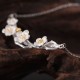 925 Silver Plum Blossom Protection Pendant 925 Silver Plum Blossom Protection Pendant