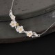 925 Silver Plum Blossom Protection Pendant 925 Silver Plum Blossom Protection Pendant